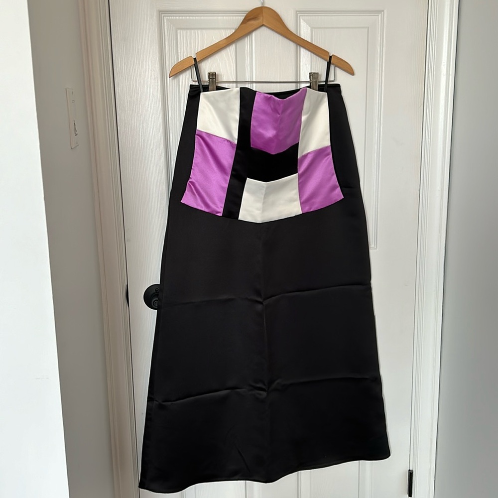 Two piece evening gown